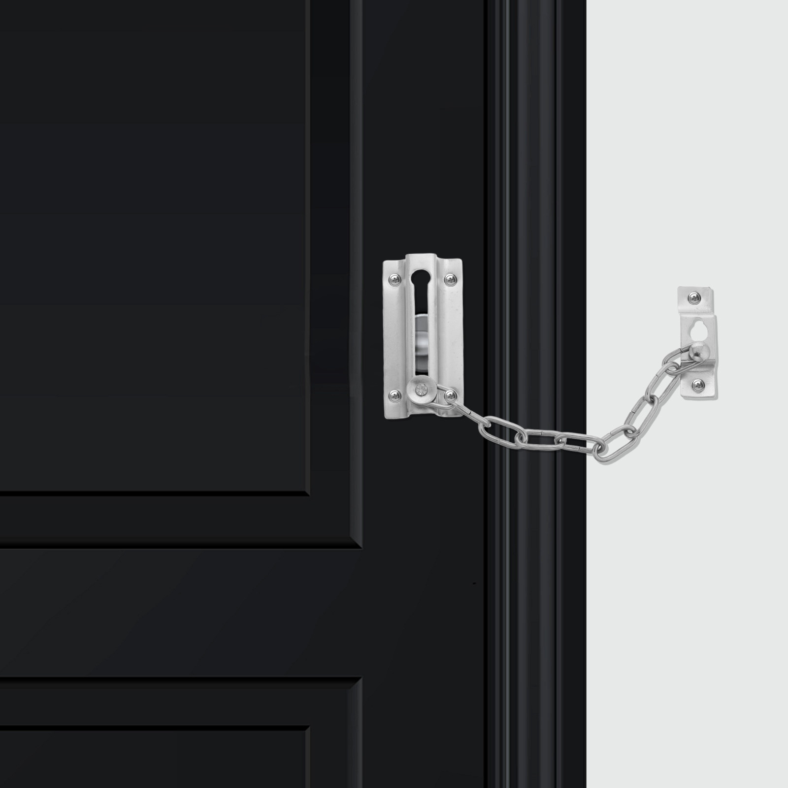 Security Chain Door - Wytrzymały łańcuch zabezpieczający do drzwi, zamek