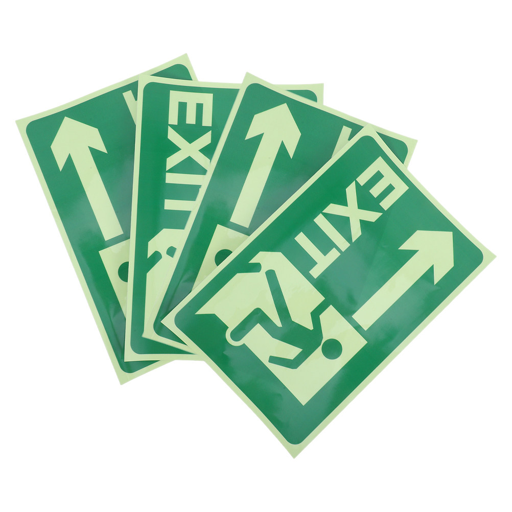 4 sztuki świecących naklejek e – Emergency Exit Sign recenzja i cena