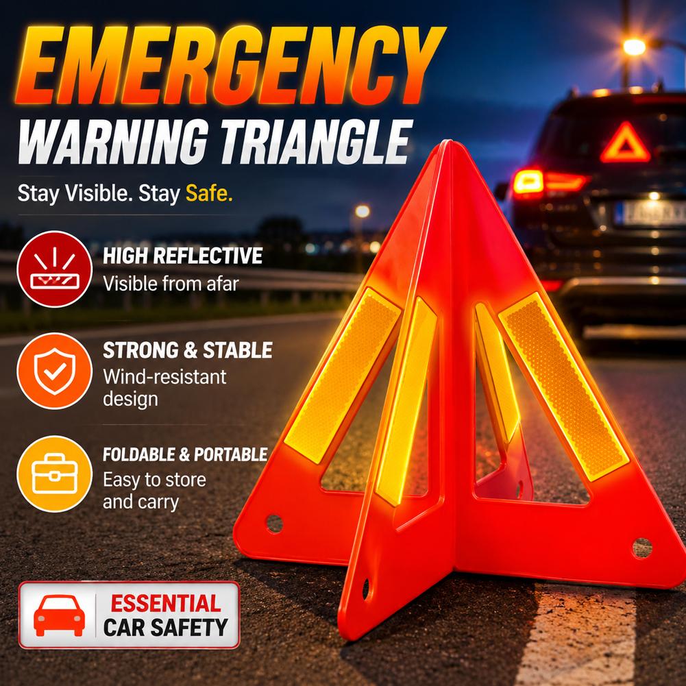 Odblaskowy trójkątny znak ostr – Emergency Exit Sign recenzja i cena