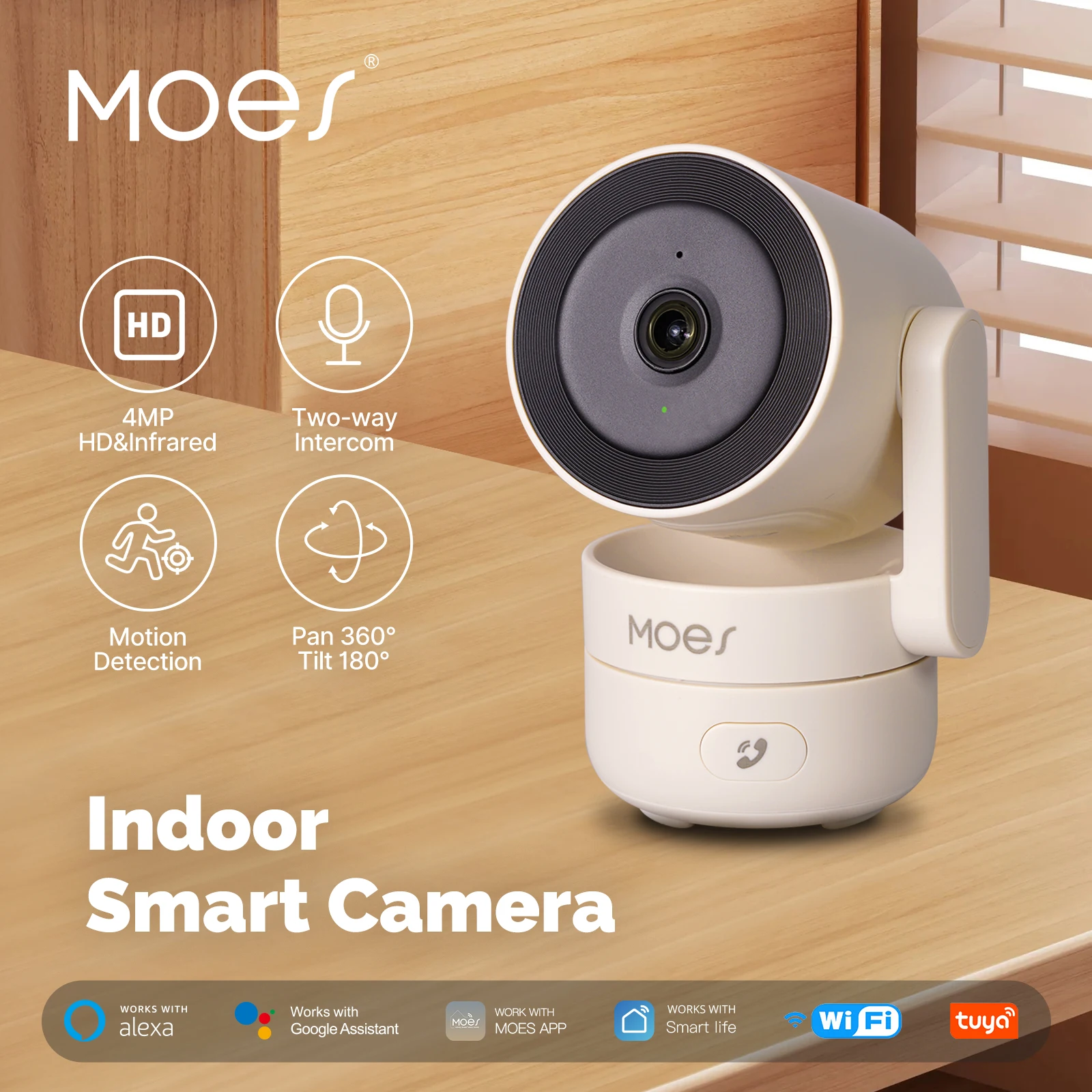 MOESTuya WiFi kryty Pan/Tilt i – Eufy Camera E220 recenzja i cena