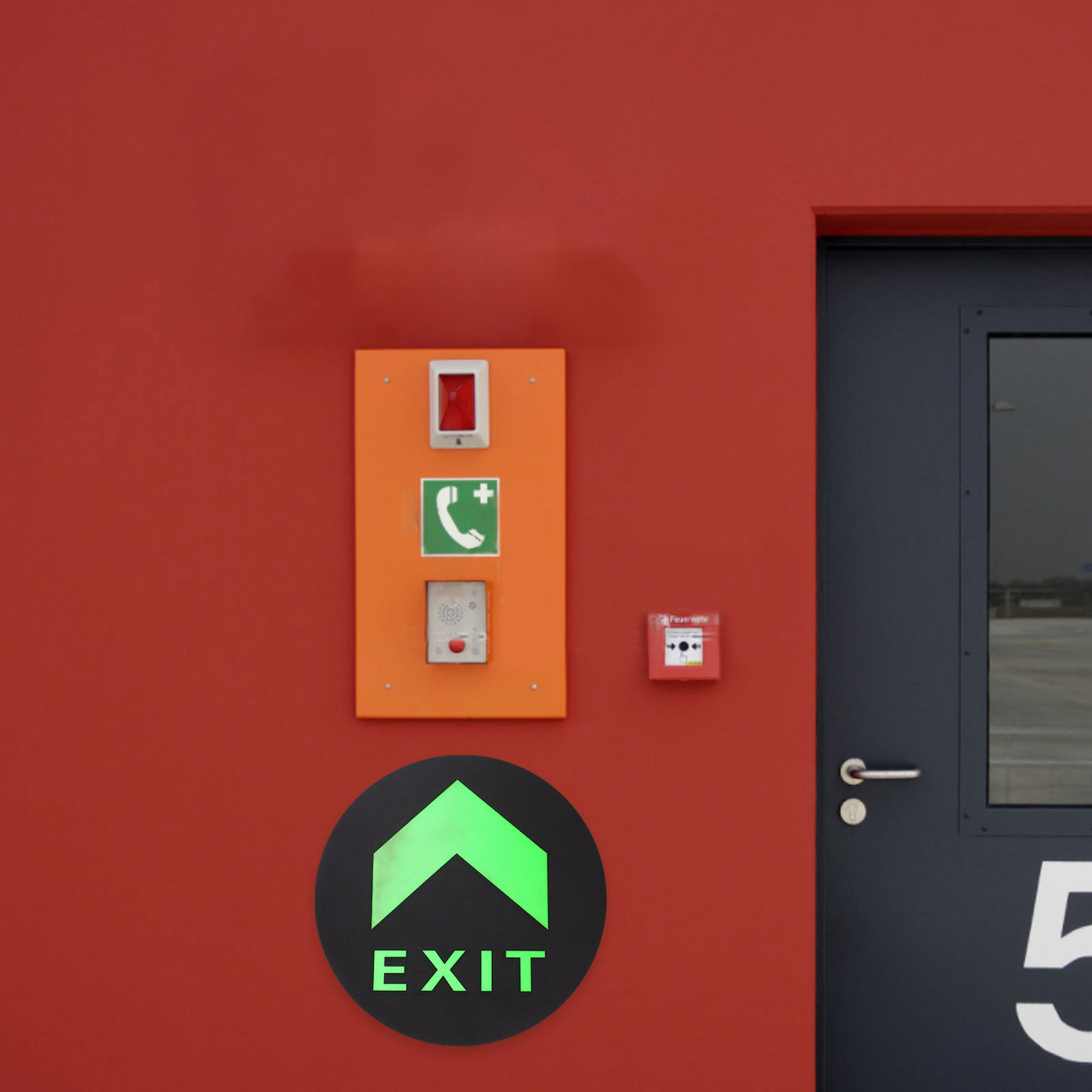 5 szt. nocnych świecących na c – Emergency Exit Sign recenzja i cena