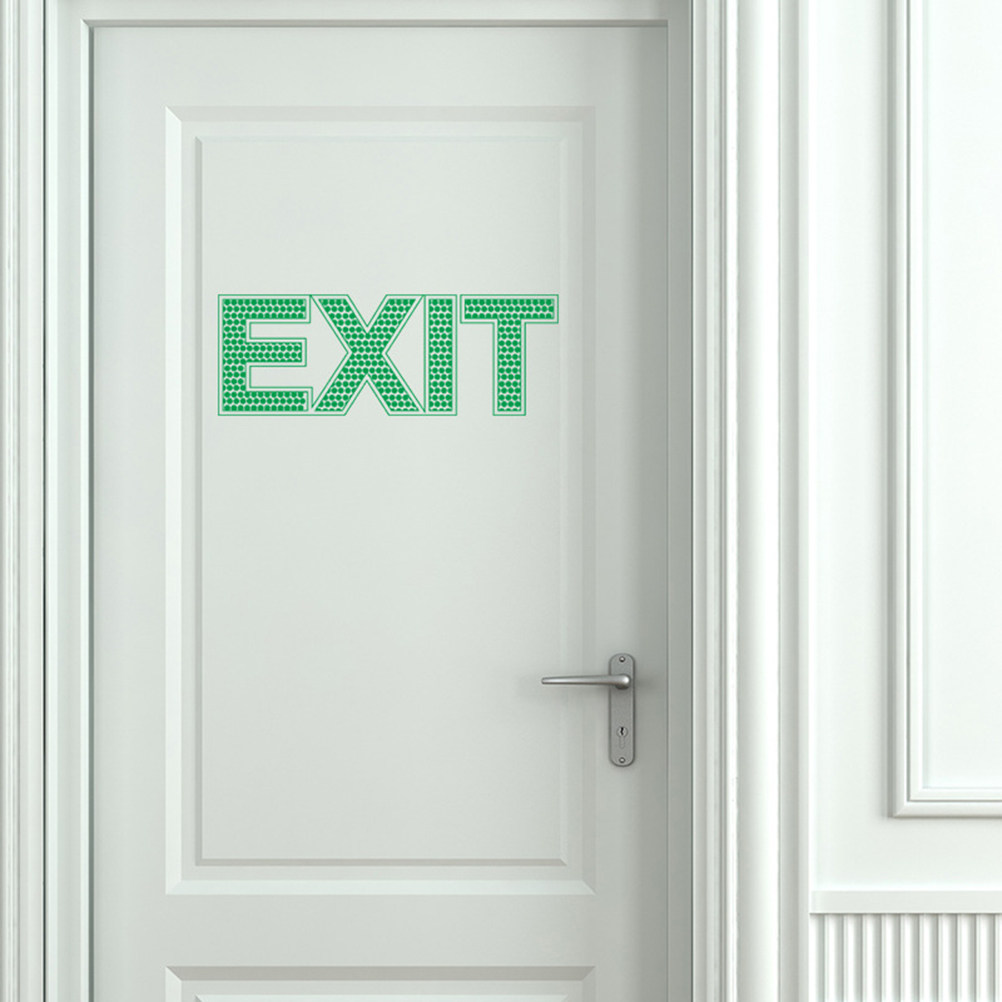 Naklejka ścienna na wyjście ew – Emergency Exit Sign recenzja i cena