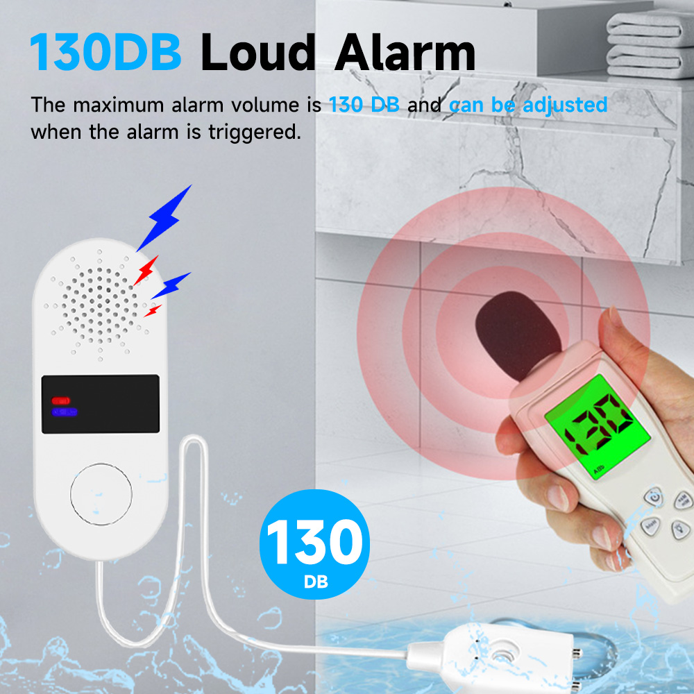 Tuya Wifi Detektor wycieku wod – Water Alarm Sensor recenzja i cena